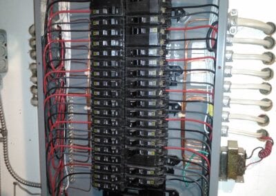 Wiring in switch board